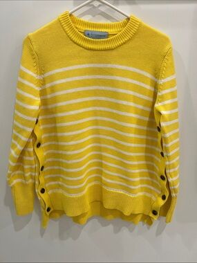 Cotton stripe sweater